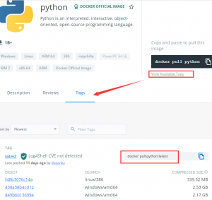 Docker 安装 Python - 自学教程