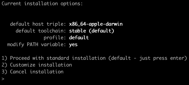 Rust 安装 - 自学教程